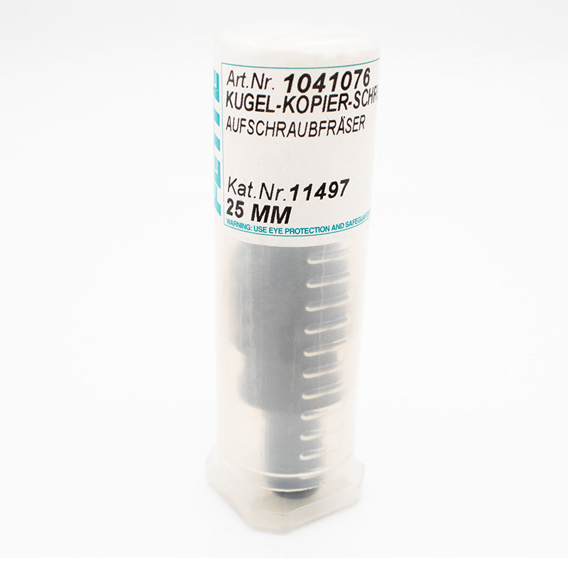 EBT X16.025TF036 Kugel-Kopierschruppaufschraubfräser mit Twincut-Geometrie