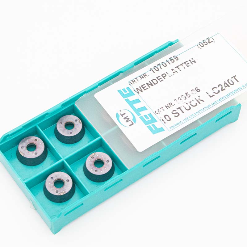 10 Stk. RDHW 12T3M0 LMT FETTE  Wendeschneidplatten