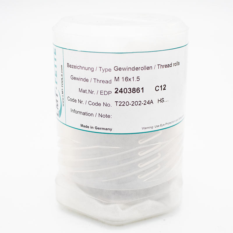 M16 x 1,5  Gewinderollen / Thread Rolls   LMT FETTE