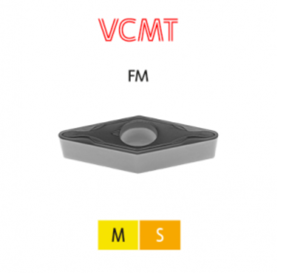 10 Stk. VCMT 110304 FM Palbit Wendeschneidplatten