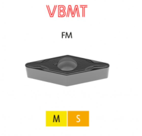 10 Stk. VBMT 110308 FM Palbit Wendeschneidplatten