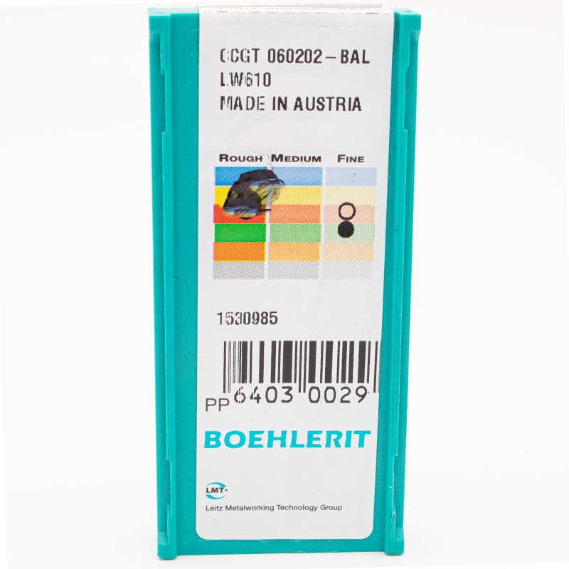 10 Stk. CCGT 060202 BAL  BOEHLERIT Wendeschneidplatten