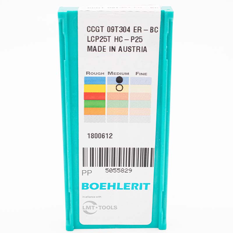 5 Stk. CCGT 09T304 ER-BC  BOEHLERIT Wendeschneidplatten