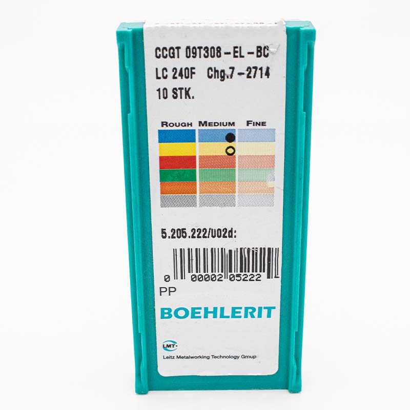10 Stk. CCGT 09T308 -EL-BC BOEHLERIT Wendeschneidplatten
