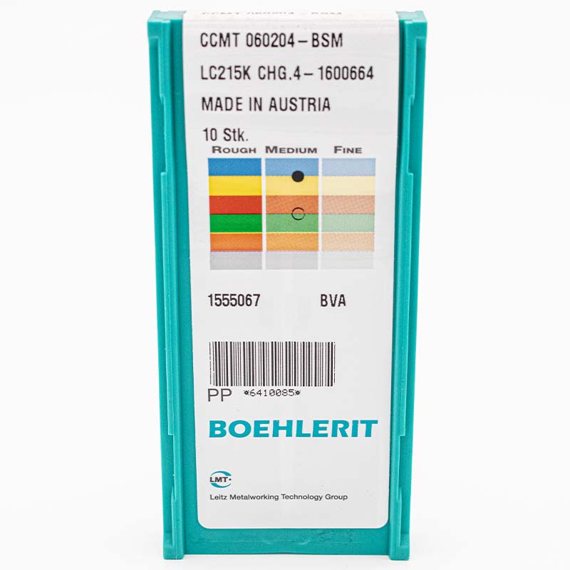 10 Stk. CCMT 060202 BSF  BOEHLERIT Wendeschneidplatten