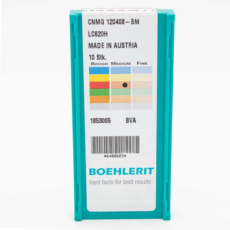 10 Stk. CNMG 120408 BM BOEHLERIT  Wendeschneidplatten