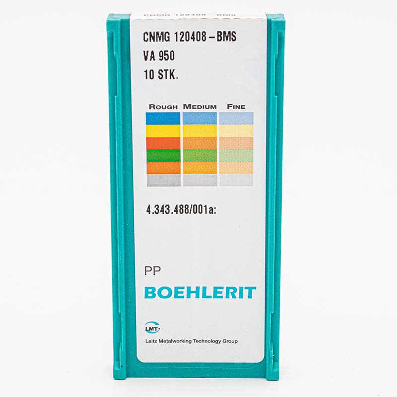 10 Stk.  CNMG 120408 BMS  BOEHLERIT Wendeschneidplatten