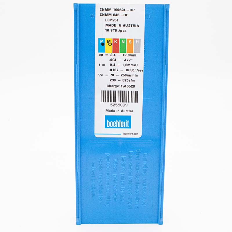 10 Stk. CNMM 190624 RP BOEHLERIT Wendeschneidplatten