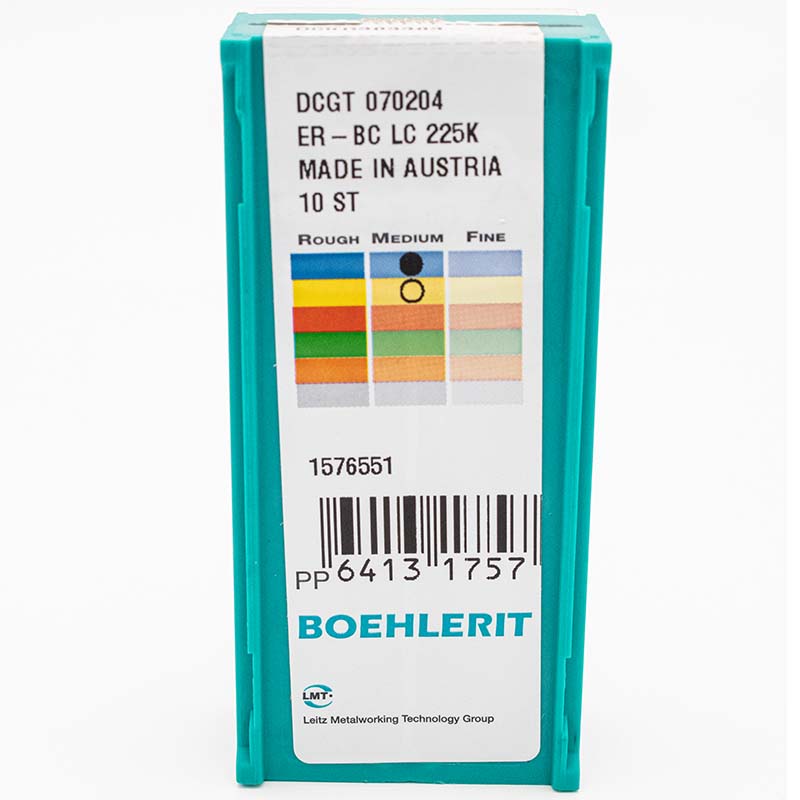 10 Stk. DCGT 070204 ER-BC BOEHLERIT Wendeschneidplatten