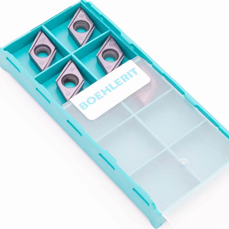 5 Stk. DCGT 11T3035 FR-BC  BOEHLERIT Wendeschneidplatten