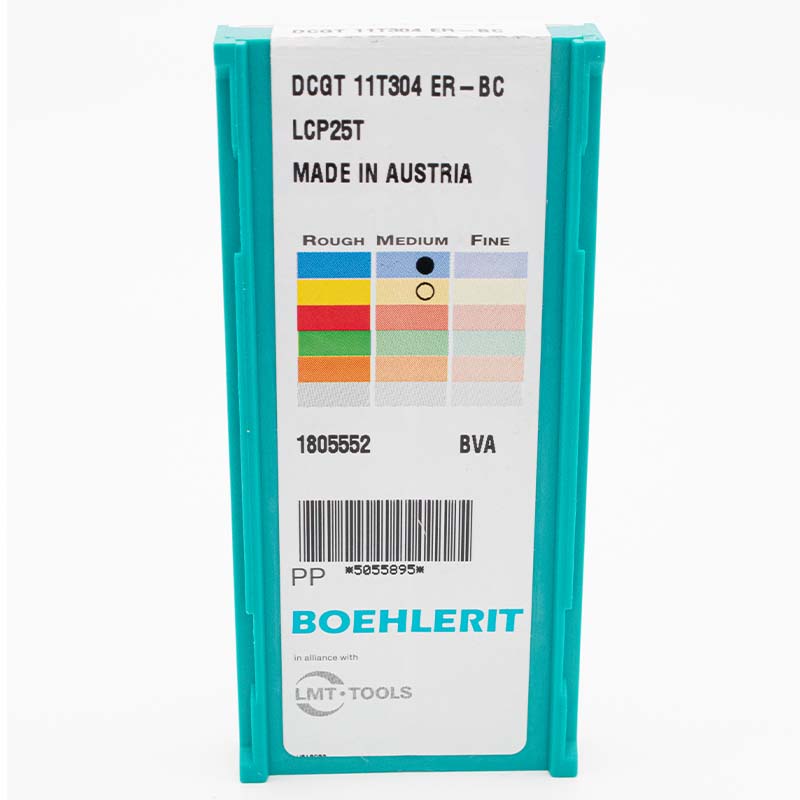 5 Stk. DCGT 11T304 ER-BC BOEHLERIT Wendeschneidplatten