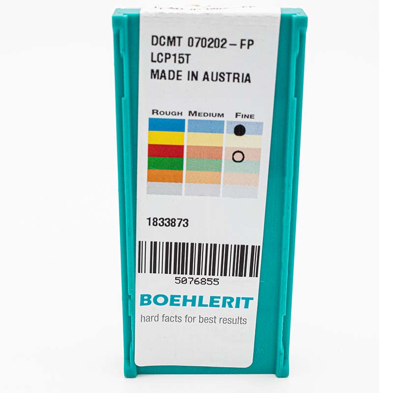 5 Stk. DCMT 070202 FP BOEHLERIT Wendeschneidplatten 