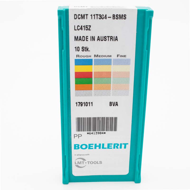 10 Stk. DCMT 11T304 BSMS BOEHLERIT Wendeschneidplatten