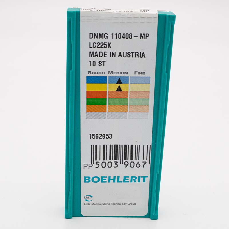 10 Stk. DNMG 110408 MP BOEHLERIT Wendeschneidplatten