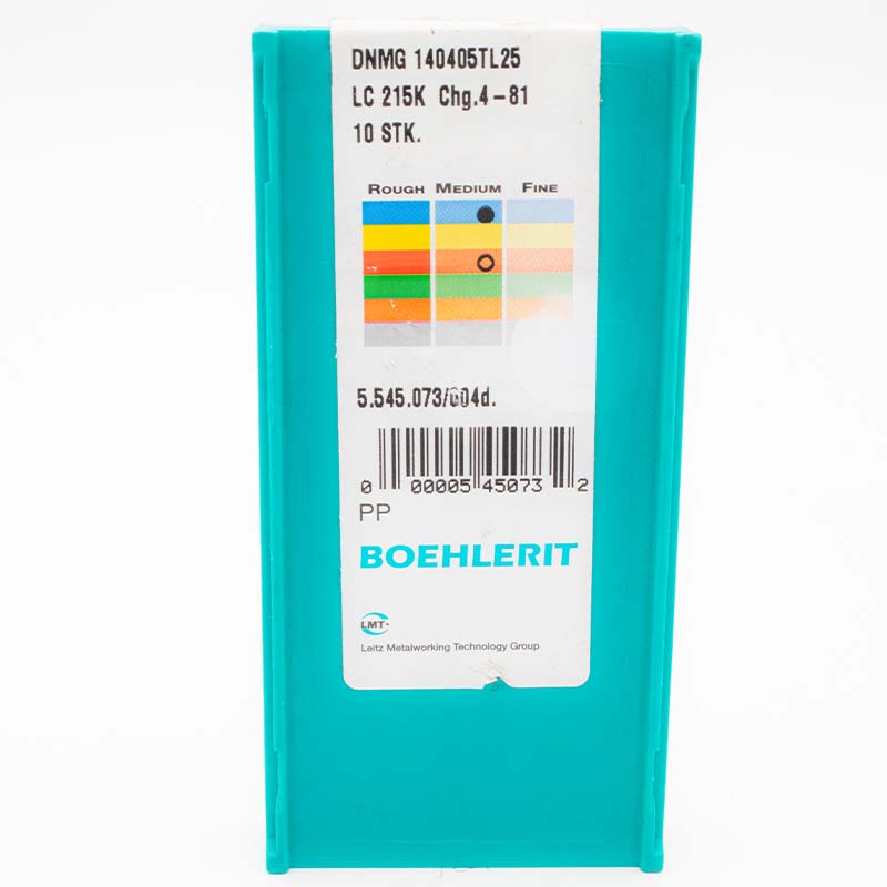 10 Stk. DNMG 140405TL25  BOEHLERIT Wendeschneidplatten