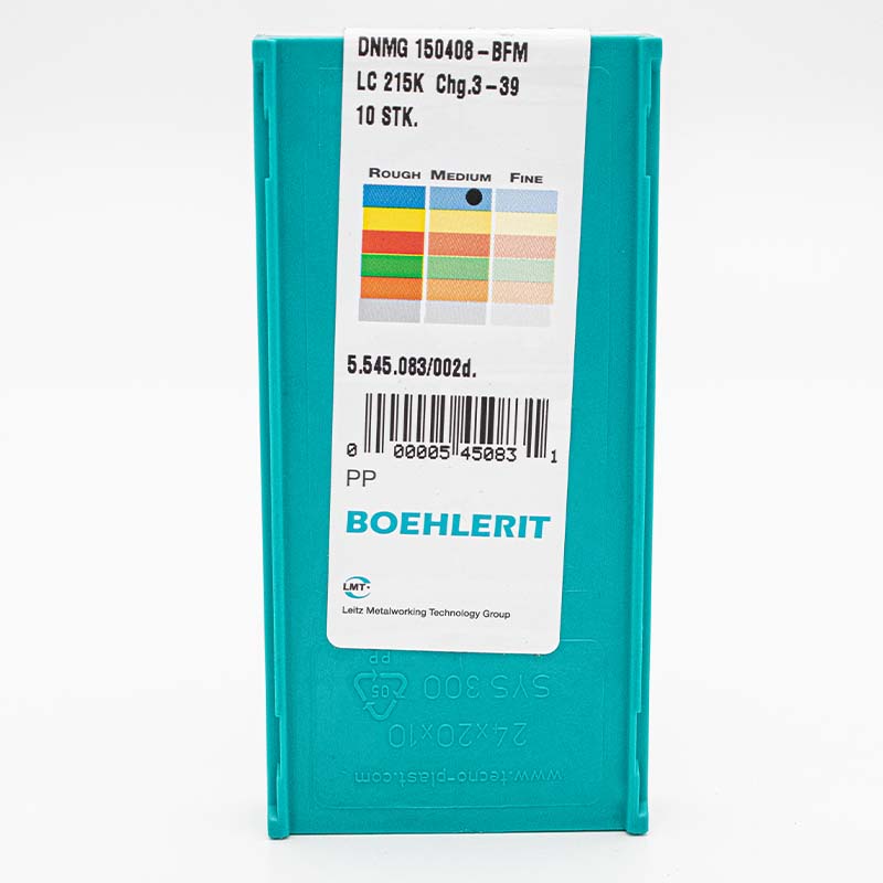 10 Stk. DNMG 150408 BFM BOEHLERIT Wendeschneidplatten 