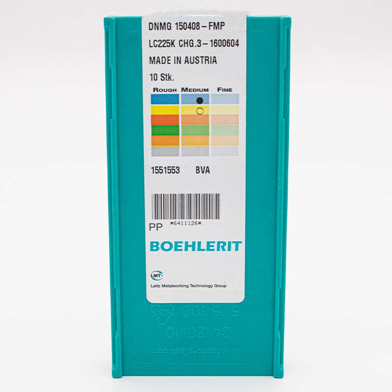 10 Stk. DNMG 150408 FMP BOEHLERIT  Wendeschneidplatten