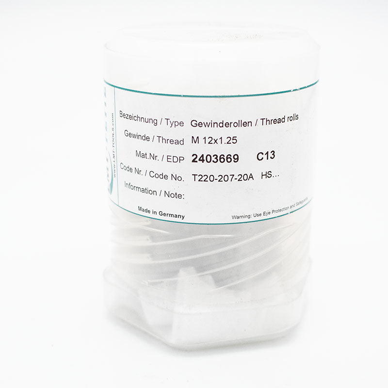  M12 x 1,25  Gewinderollen / Thread Rolls LMT FETTE