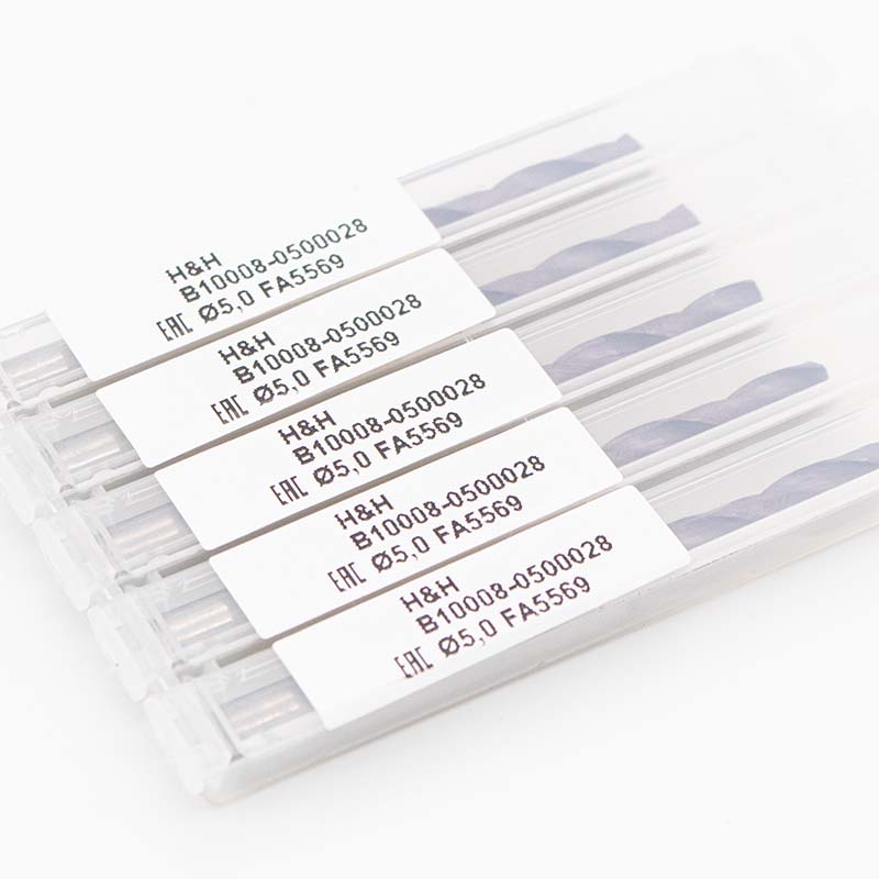 Ø 5 mm 3xD Spiralbohrer VHM Hard & Heavy  Spiralgenutet