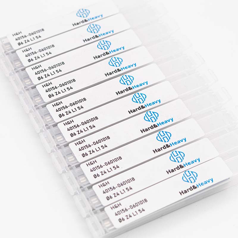 Ø 6 mm VHM Fräser  HPC NCUT  Hard & Heavy  , ungleiche Teilung, abgesetzt