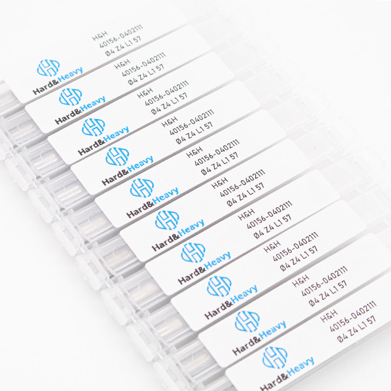 Ø4mm Z4 VHM Schaftfräser Hard&Heavy extrem flexibel einsetzbar