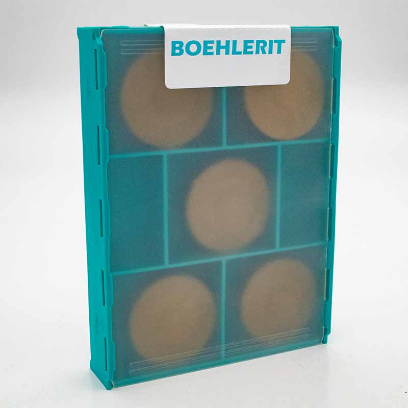 Wendeschneidplatten für die Radsatzbearbeitung RCMR 3209M0-R40 LC225K Eisenbahn