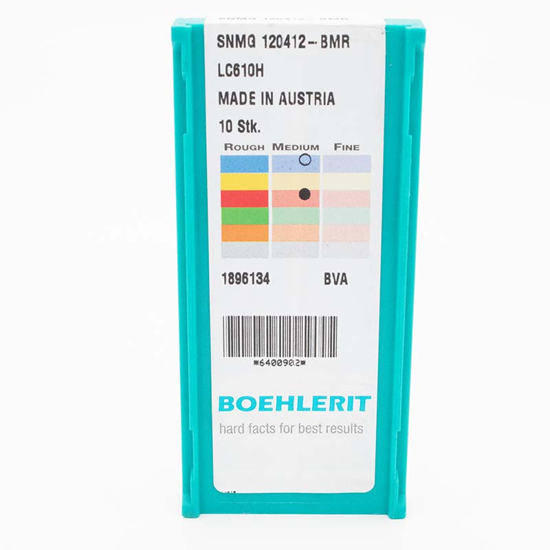 10 Stk. SNMG 120412 BMR BOEHLERIT Wendeschneidplatten 