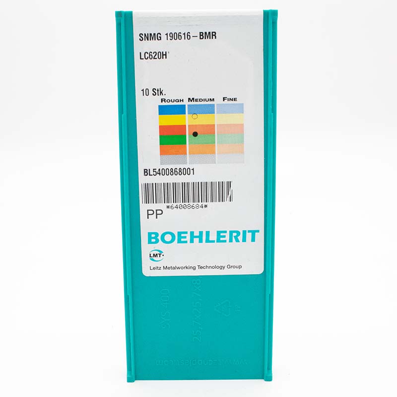 10 Stk. BOEHLERIT Wendeschneidplatten für die Bearbeitung von Stählen SNMG 190616 BMR