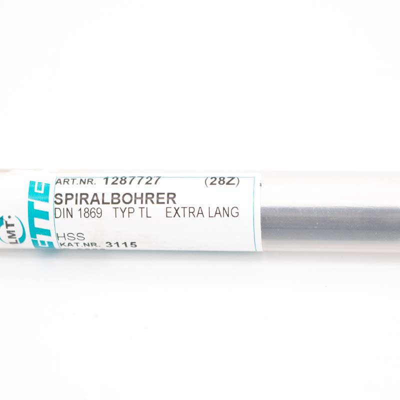 D8mm  L=305 Tieflochbohrer DIN 1869 TL HSS