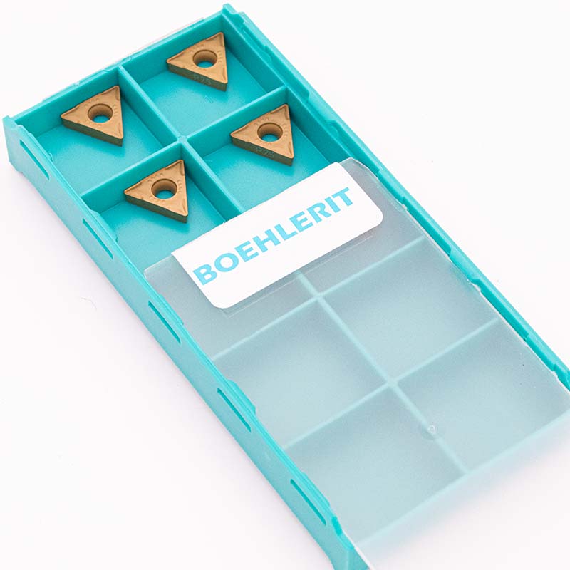 4 Stk. TCMT 110204 FP  BOEHLERIT Wendeschneidplatten