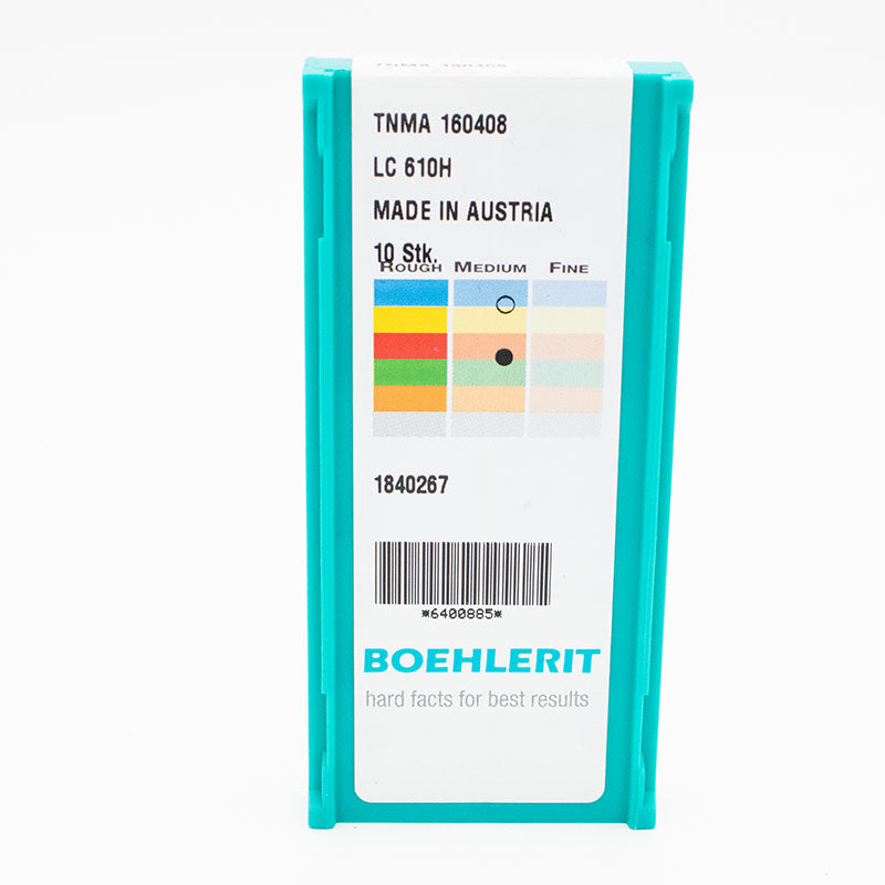 10 Stk.TNMA 160408  BOEHLERIT Wendeschneidplatten