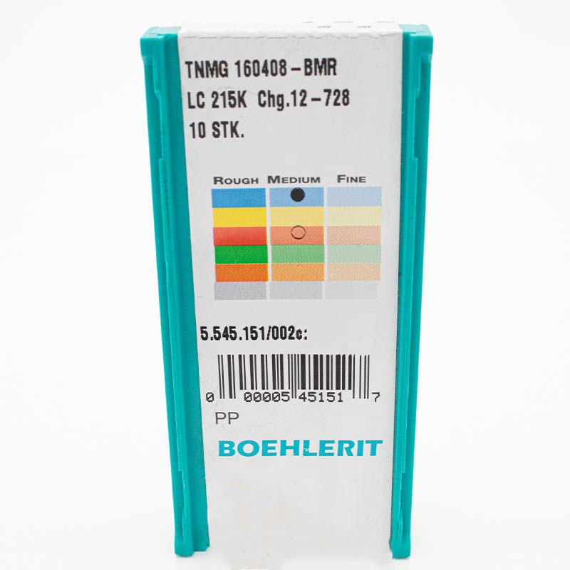 10 Stk. TNMG 160408 BMR  BOEHLERIT Wendeschneidplatte