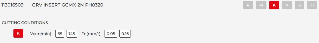 10 Stk. SAP. GCMX-2N Palbit Abstechplatten