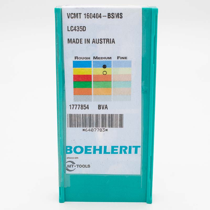 4 Stk. VCMT160404  BOEHLERIT Wendeschneidplatten