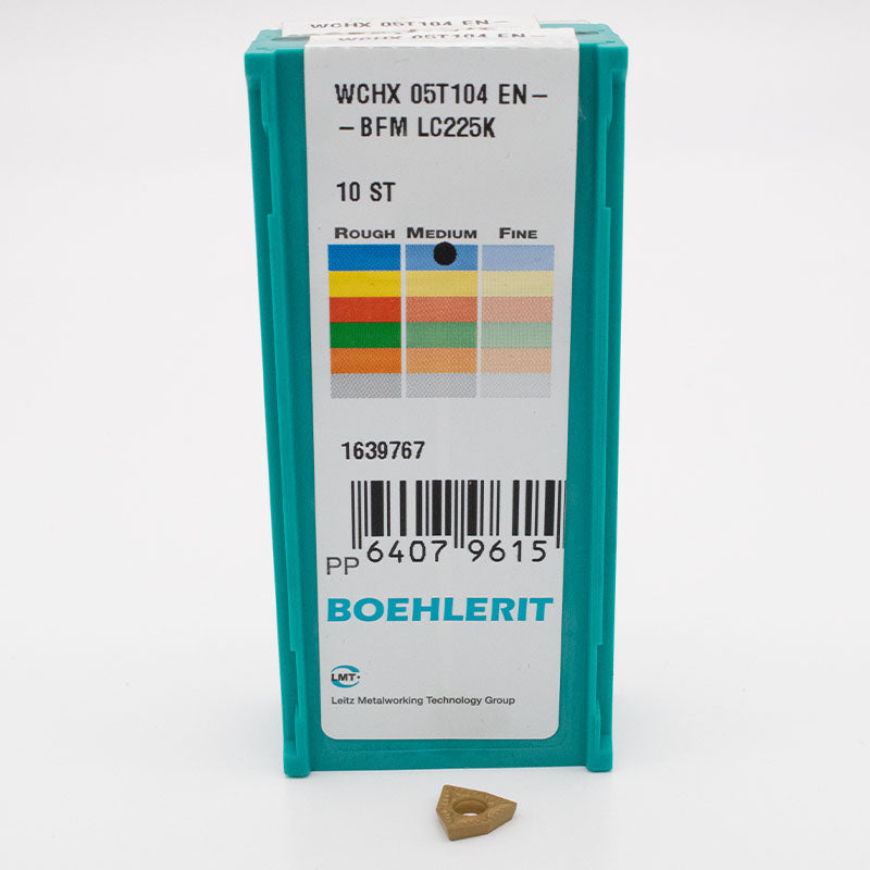 10 Stk. WCHX 05T104 EN -BFM BOEHLERIT Wendeschneidplatten