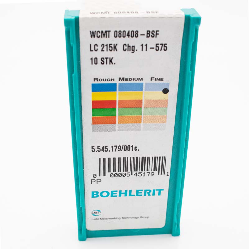 10  Stk. WCMT 080408 BSF  BOEHLERIT Wendeschneidplatten