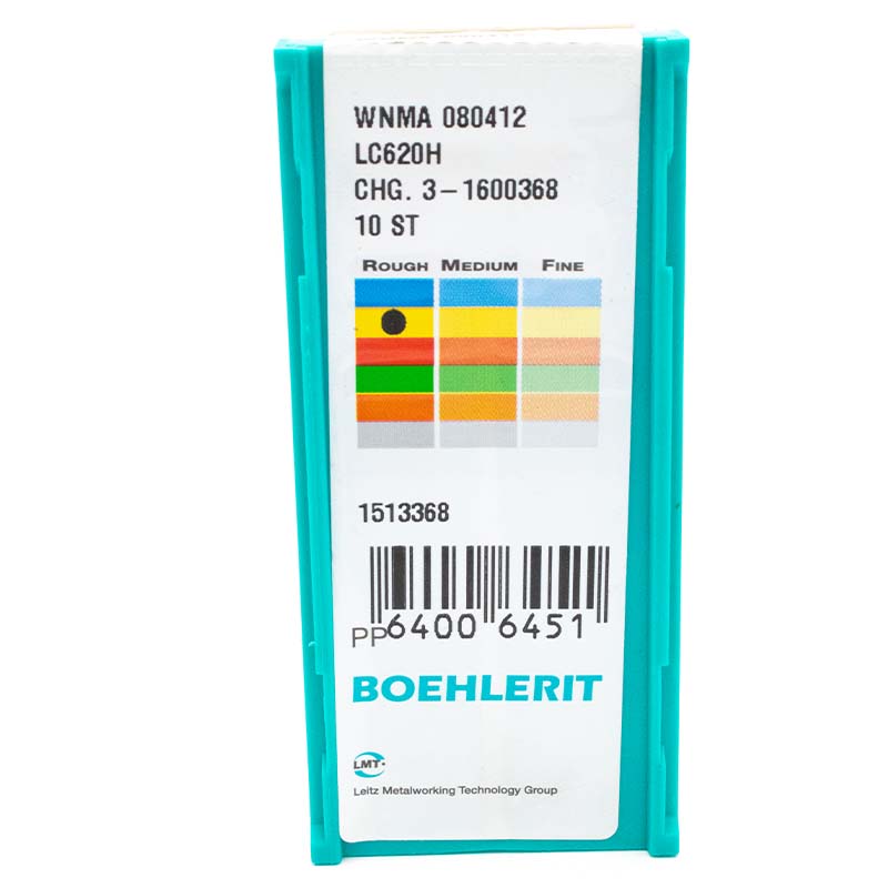 10 Stk. WNMA 080412 BOEHLERIT Wendeschneidplatten