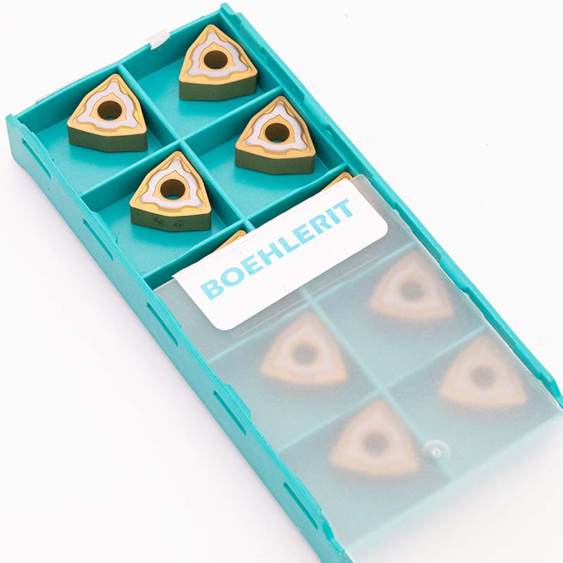 10 Stk. WNMG 060408 BF BOEHLERIT  Wendeschneidplatten 