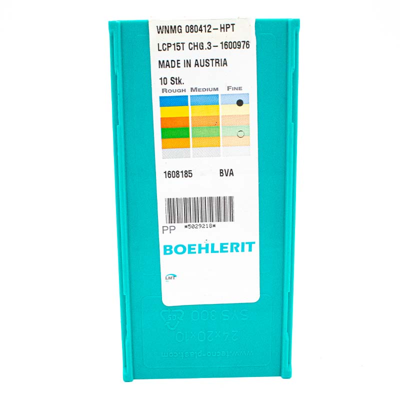10 Stk. WNMG 080412 HPT BOEHLERIT Wendeschneidplatten
