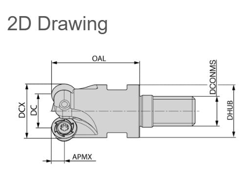 BSB00 RD07.035 Z06 M16 Bestückt Boehlerit