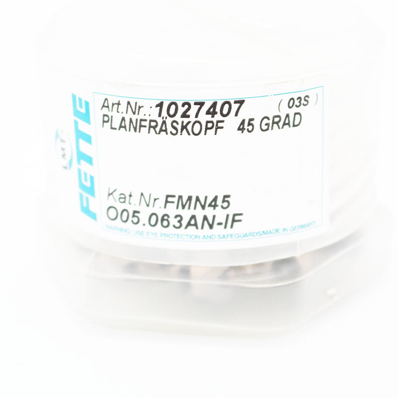 FMN O05.063 AN-IF Planfräskopf 45° LMT FETTE