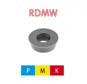 Palbit Wendeschneidplatte RDMW 1003 M0E HH6920 für Stahl ,Edelstahl und Guss