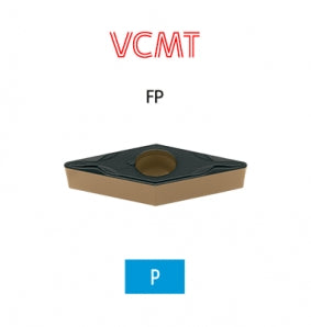 Palbit Wendeschneidplatte VCMT110304-FP HH5115 für Stahl