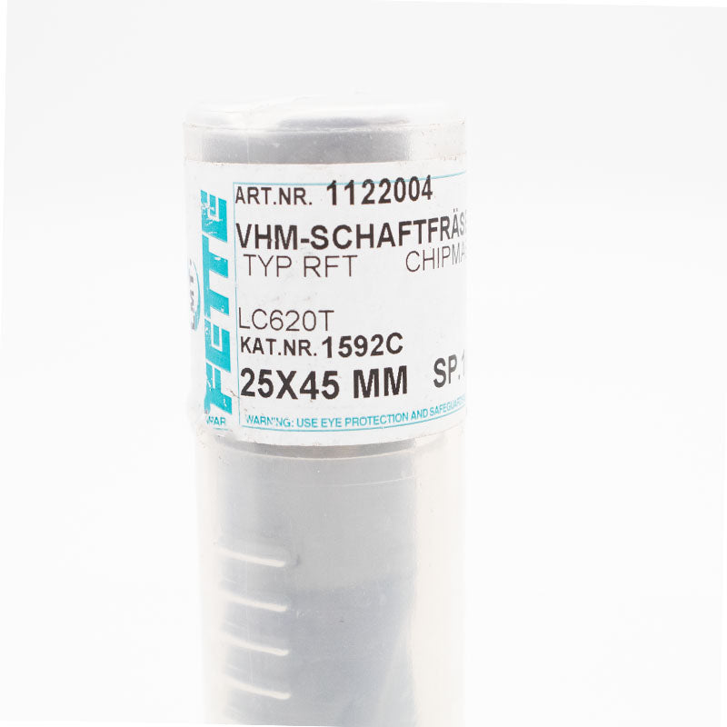 LMT FETTE VHM Schaftfräser 25x45 mm Typ RFT CHIPMASTER