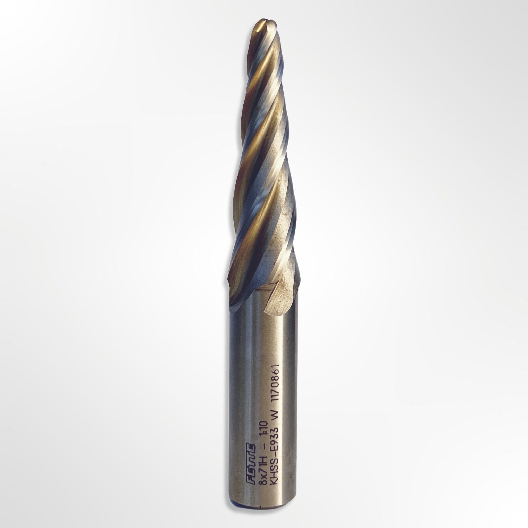 LMT FETTE Kegelschaftfräser Vollradius ø 8mm 6° KHSS-E933