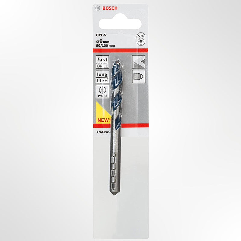 Bosch Professional 1x CYL-5 Betonbohrer (für Beton, Ø 6 x 100 mm, Robust Line, Schlagbohrmaschine) 3165140691239