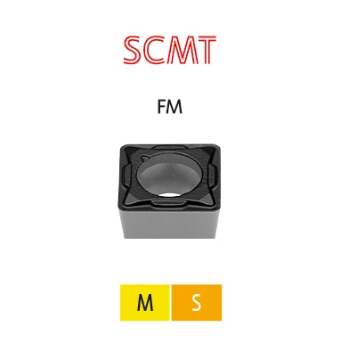 Palbit Wendeschneidplatte SCMT 09T308-FM Stahl Edelstahl Guss